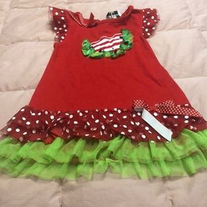 Little girls dress has pants but have to find them